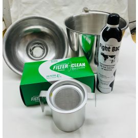 STAINLESS MILKING KIT